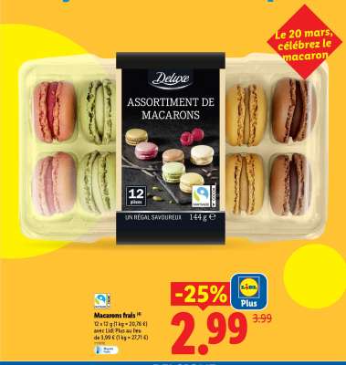 Assortiment de Macarons