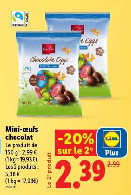 Mini-œufs chocolat