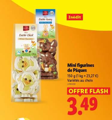 Mini figurines de Pâques