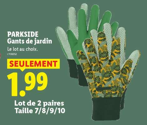 PARKSIDE Gants de jardin