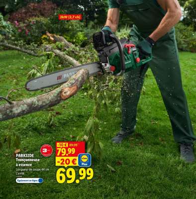 PARKSIDE Tronçonneuse à essence