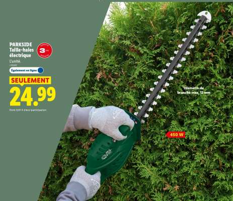 PARKSIDE Taille-haies électrique
