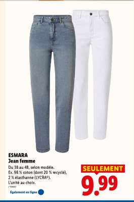 ESMARA Jean femme