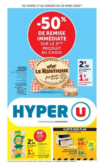 Catalogue HYPER U - 17/03/2026 - 29/03/2026.