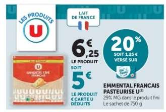 Emmental Français Pasteurisé