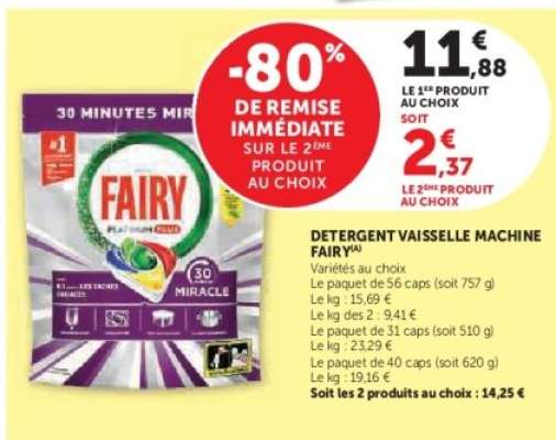 Detergent Vaisselle Machine Fairy