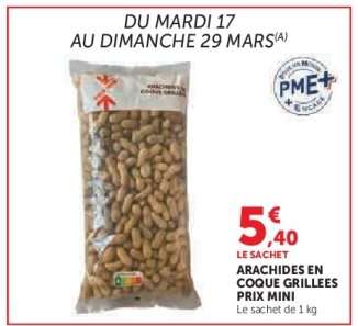 ARACHIDES EN COQUE GRILLÉES