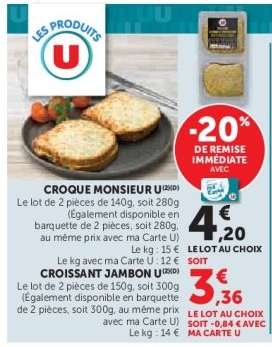 Croque Monsieur U