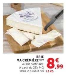 BRIE MA CRÉMIÈRE