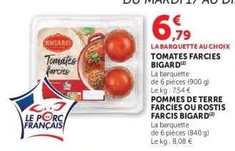 TOMATES FARCIES 'BIGARD'
