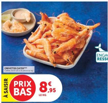 CREVETTES CUITES