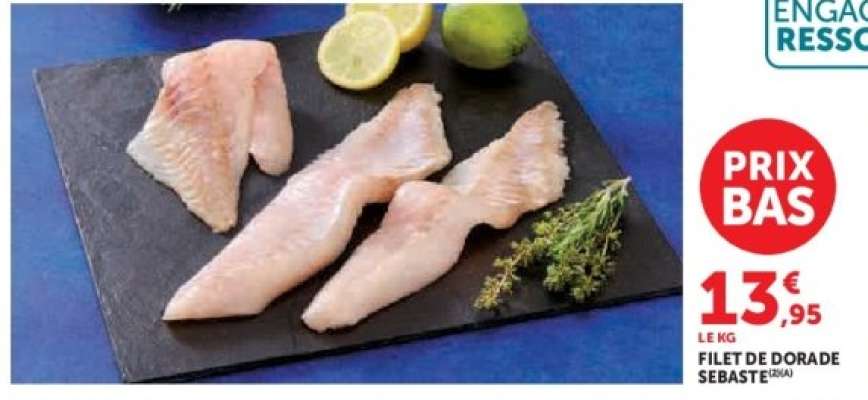 FILET DE DORADE SÉBASTE