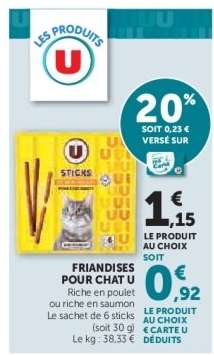 Friandises pour chat U