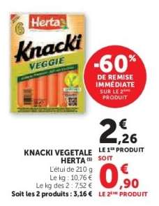 Knacki Vegetale Herta
