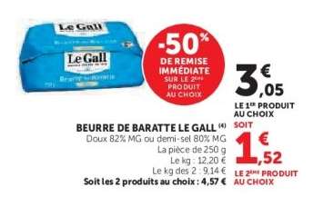 Beurre De Baratte Le Gall