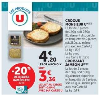 Croque Monsieur U