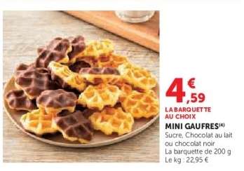 MINI GAUFRES
