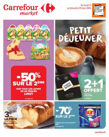 Catalogue Carrefour Market - 17/03/2026 - 29/03/2026.