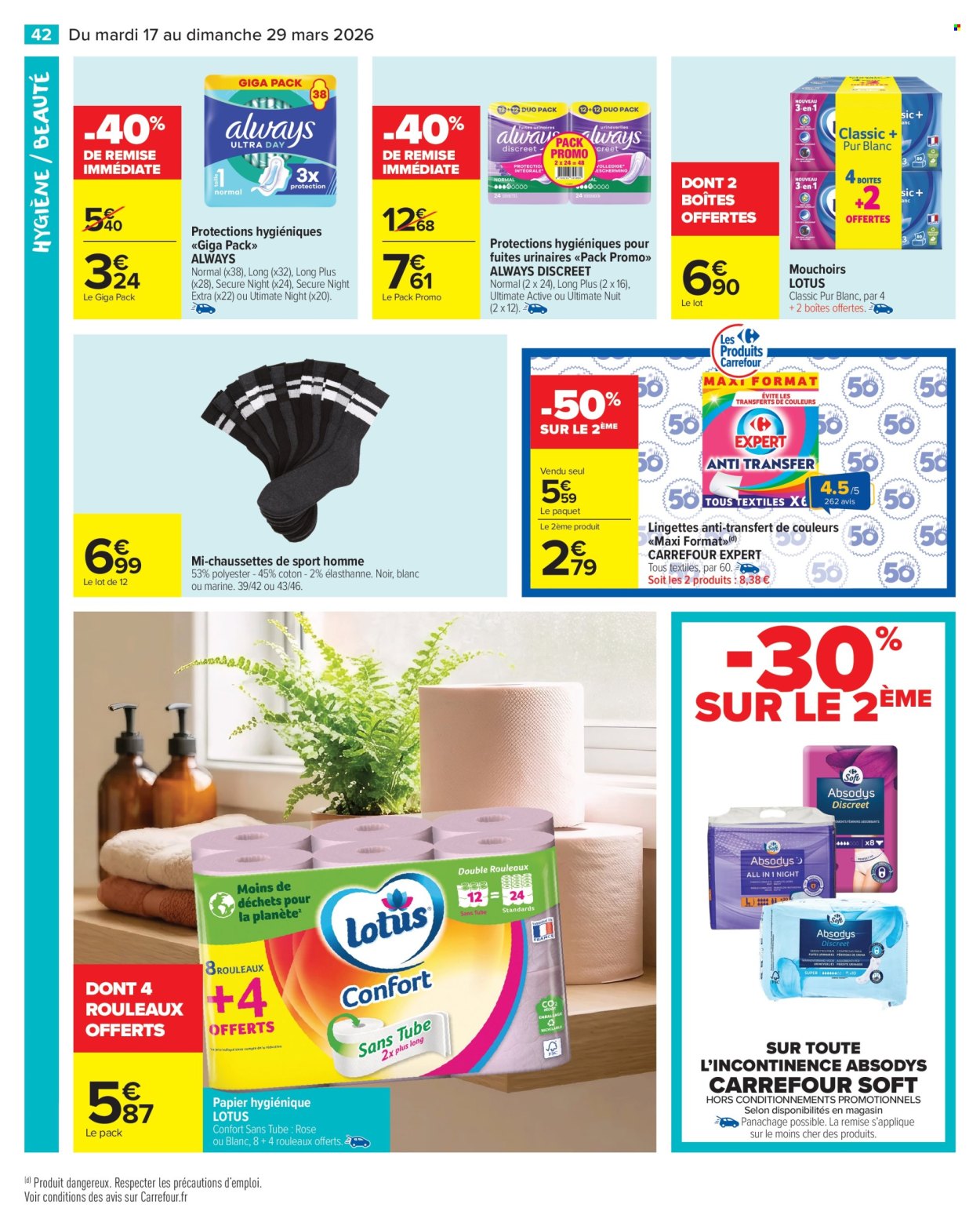 Catalogue Carrefour Market - 17/03/2026 - 29/03/2026. Page 44