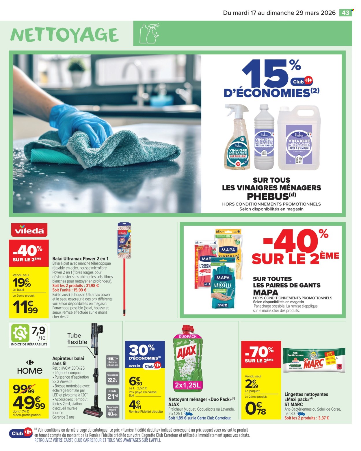 Catalogue Carrefour Market - 17/03/2026 - 29/03/2026. Page 45