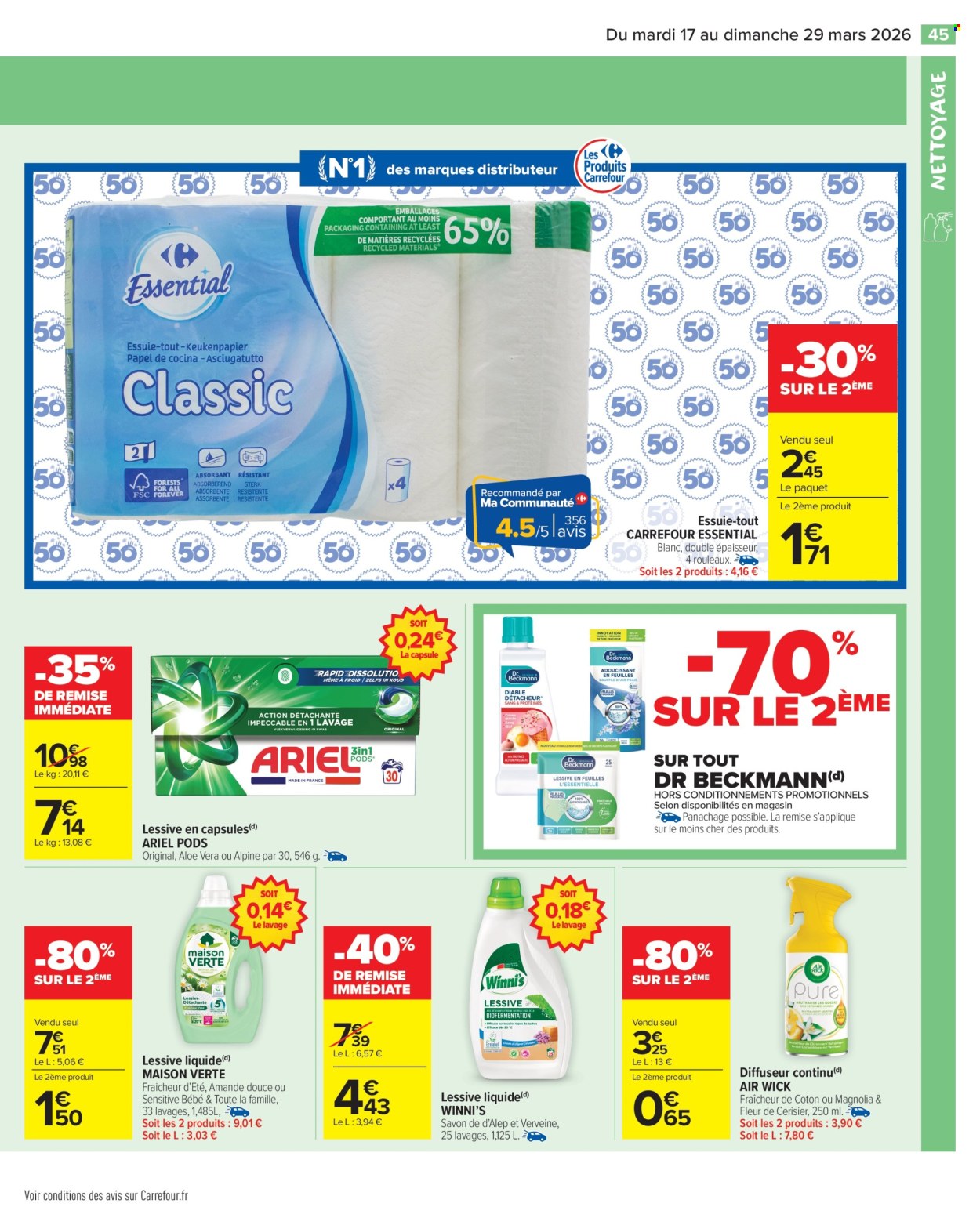 Catalogue Carrefour Market - 17/03/2026 - 29/03/2026. Page 47