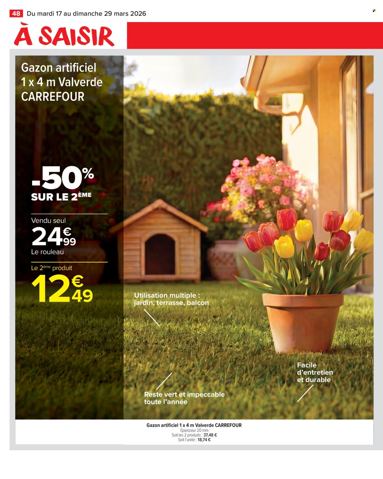 Catalogue Carrefour Market - 17/03/2026 - 29/03/2026. Page 50
