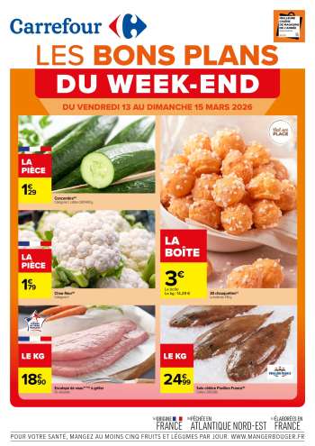 Catalogue Carrefour Hypermarchés - 13/03/2026 - 15/03/2026.