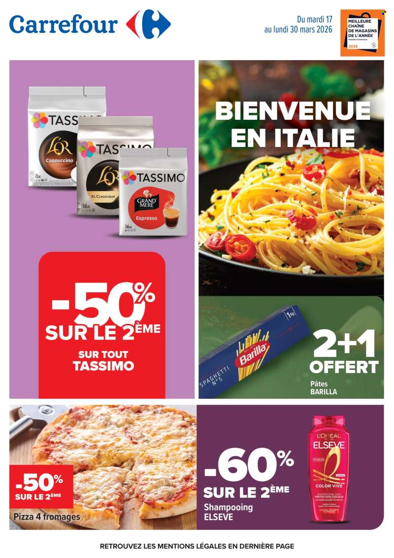 Catalogue Carrefour Hypermarchés - 17/03/2026 - 30/03/2026.