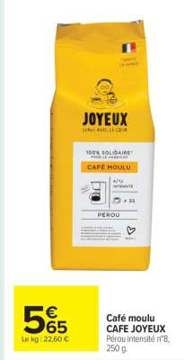 Café moulu CAFE JOYEUX