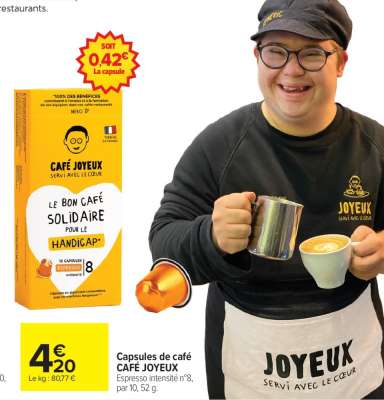 Capsules de café CAFÉ JOYEUX