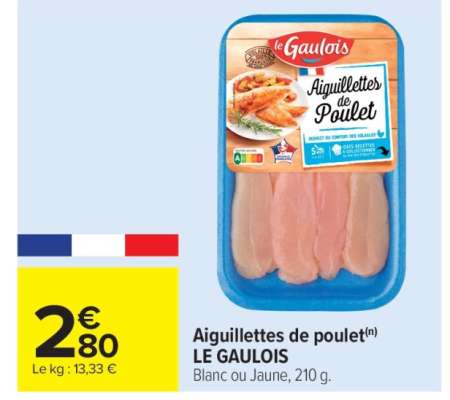 Aiguillettes De Poulet
