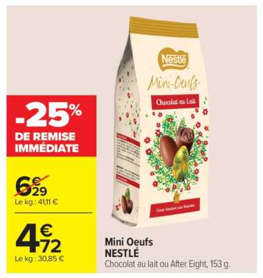 Mini Oeufs 'Nestlé'