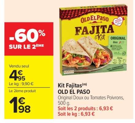 Kit Fajitas OLD EL PASO