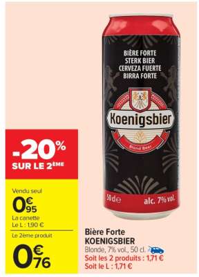 Bière Forte KOENIGSBIER