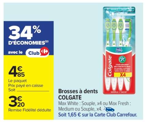 Brosses à dents COLGATE