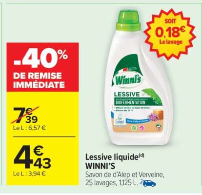 Lessive liquide WINNI'S