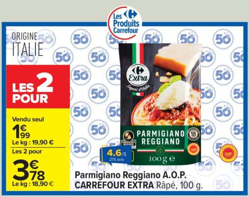 Parmigiano Reggiano A.O.P CARREFOUR EXTRA