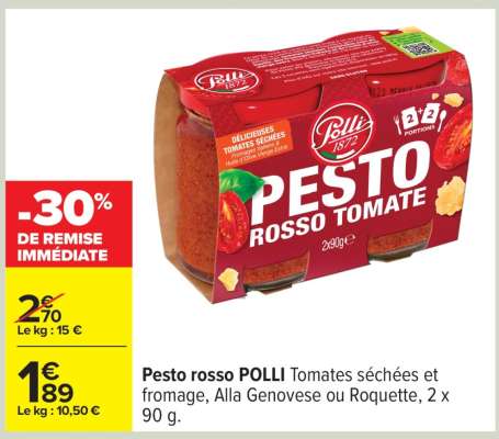 Pesto rosso POLLI