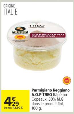 Parmigiano Reggiano A.O.P. TREO