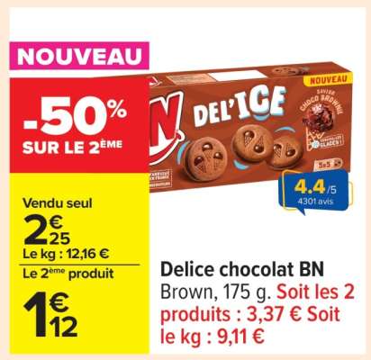 Delice chocolat BN