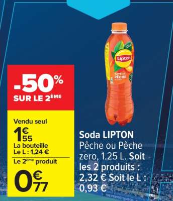 SODA “LIPTON”