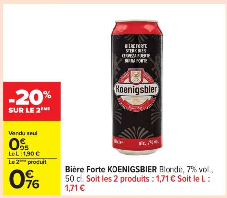 Bière Forte KOENIGSBIER