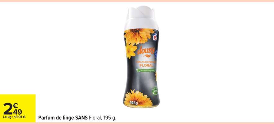 Parfum de linge SANS Floral