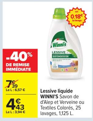 Lessive liquide WINNI'S