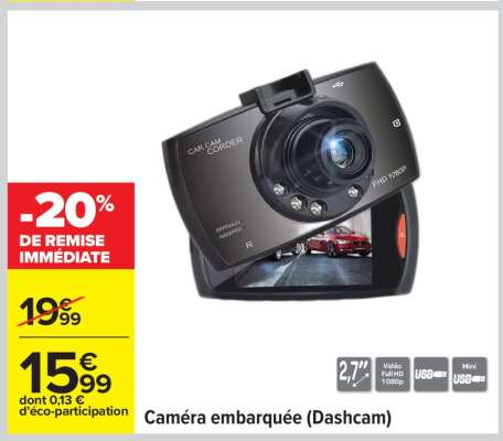 Caméra embarquée (Dashcam)