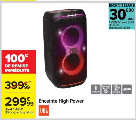 Enceinte high power