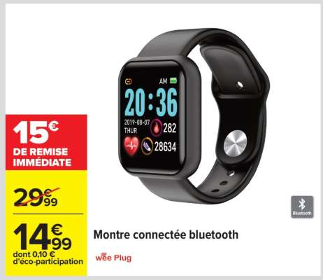 Montre connectée bluetooth
