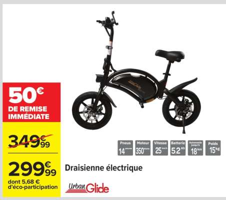 Draisienne électrique