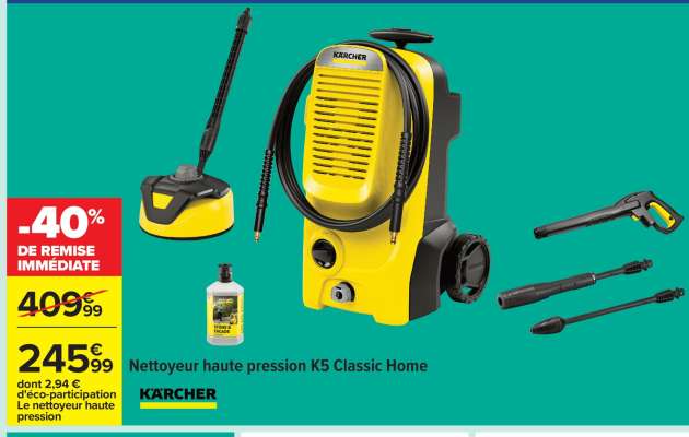 Nettoyeur Haute pression K5 Classic Home