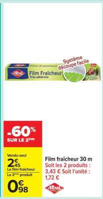 Film fraîcheur 30 m